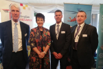 Jo Churchill MP air ambulance event in parliament